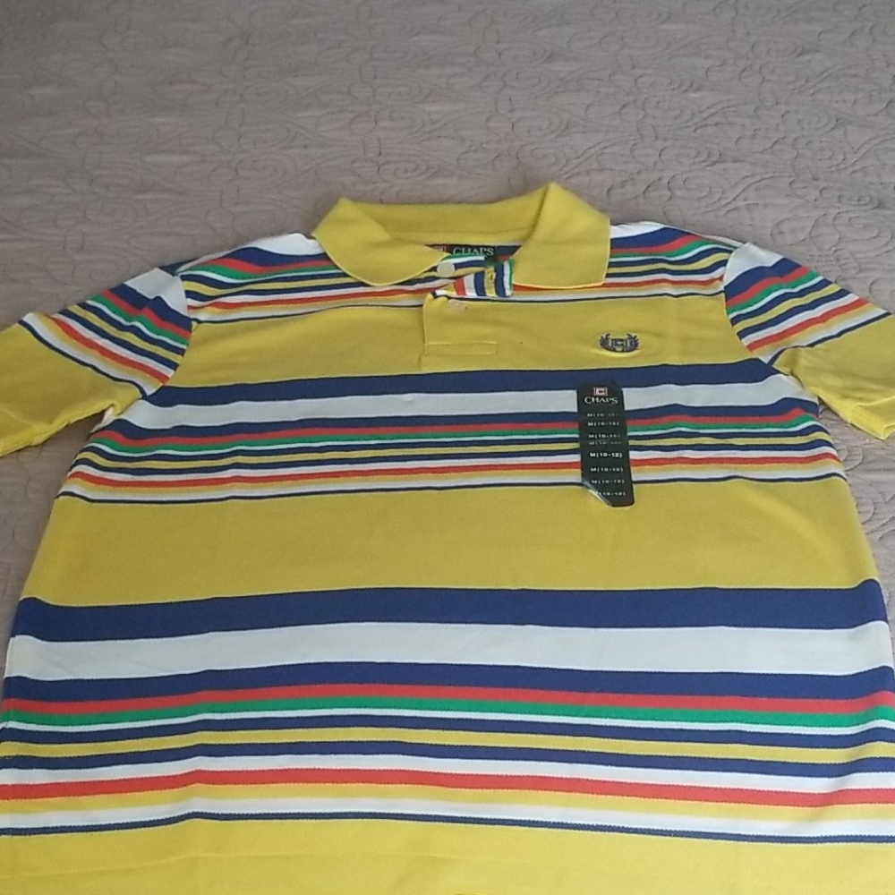 Striped Chaps Polo